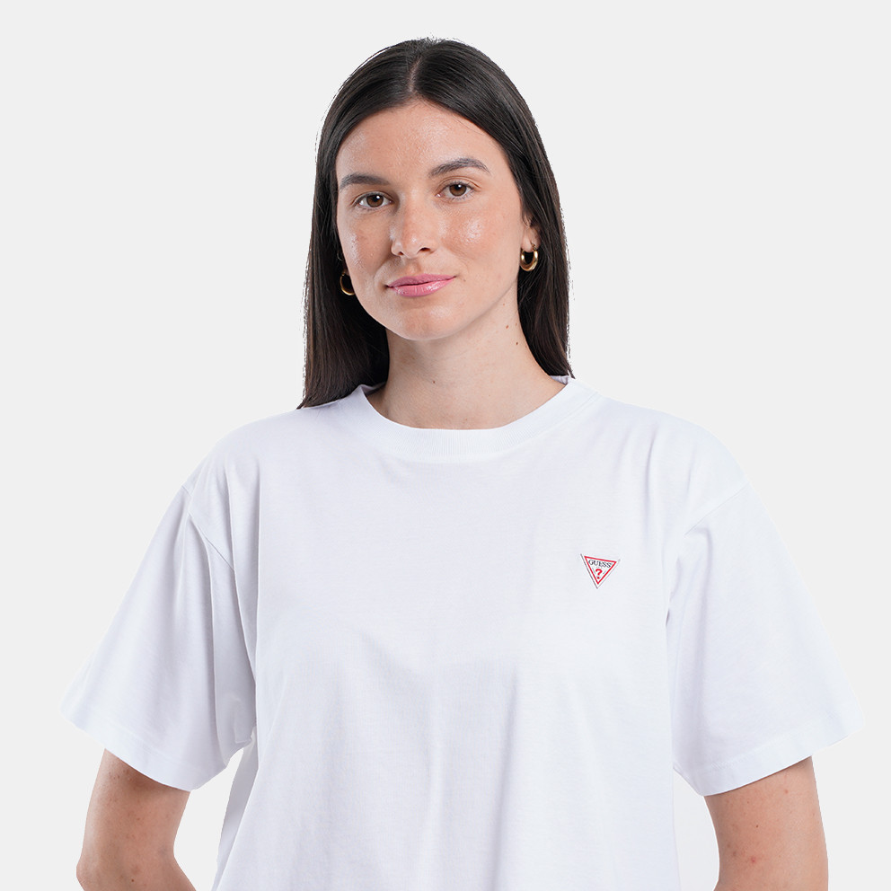 Guess Boxy Mini Triangl Γυναικείο T-Shirt
