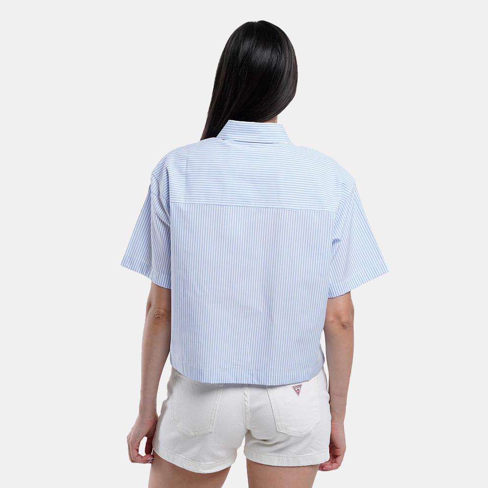Guess Gj Ss Camp Collar Bo - Organic Yd Light Cott