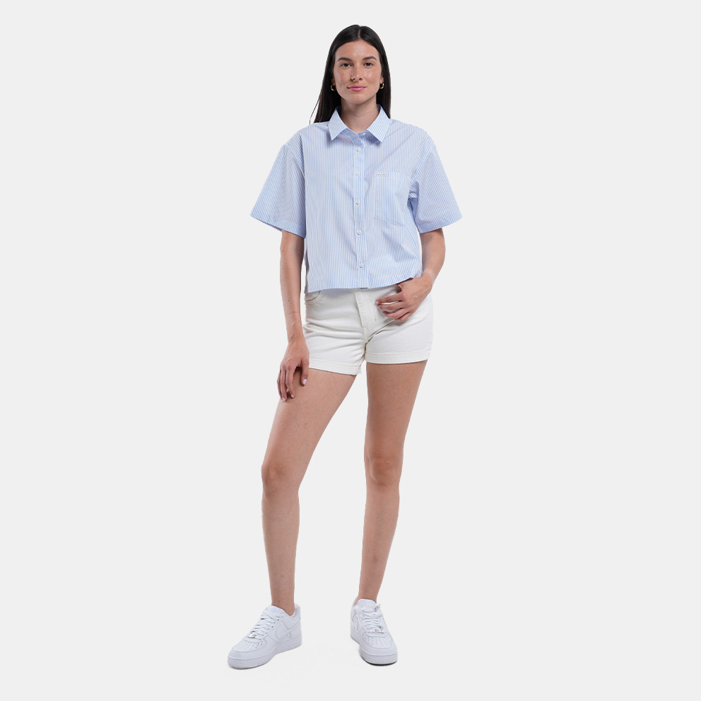 Guess Gj Ss Camp Collar Bo - Organic Yd Light Cott