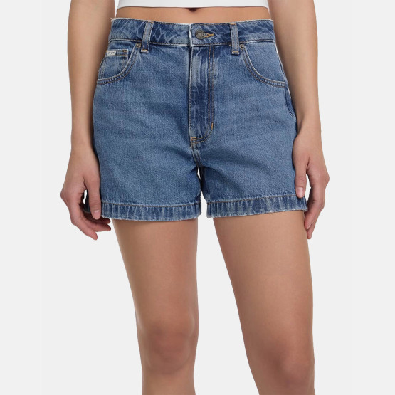 Guess Mom Γυναικείο Jean Σορτς