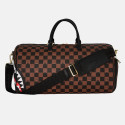 Sprayground Peeking Character Check Large Duffle