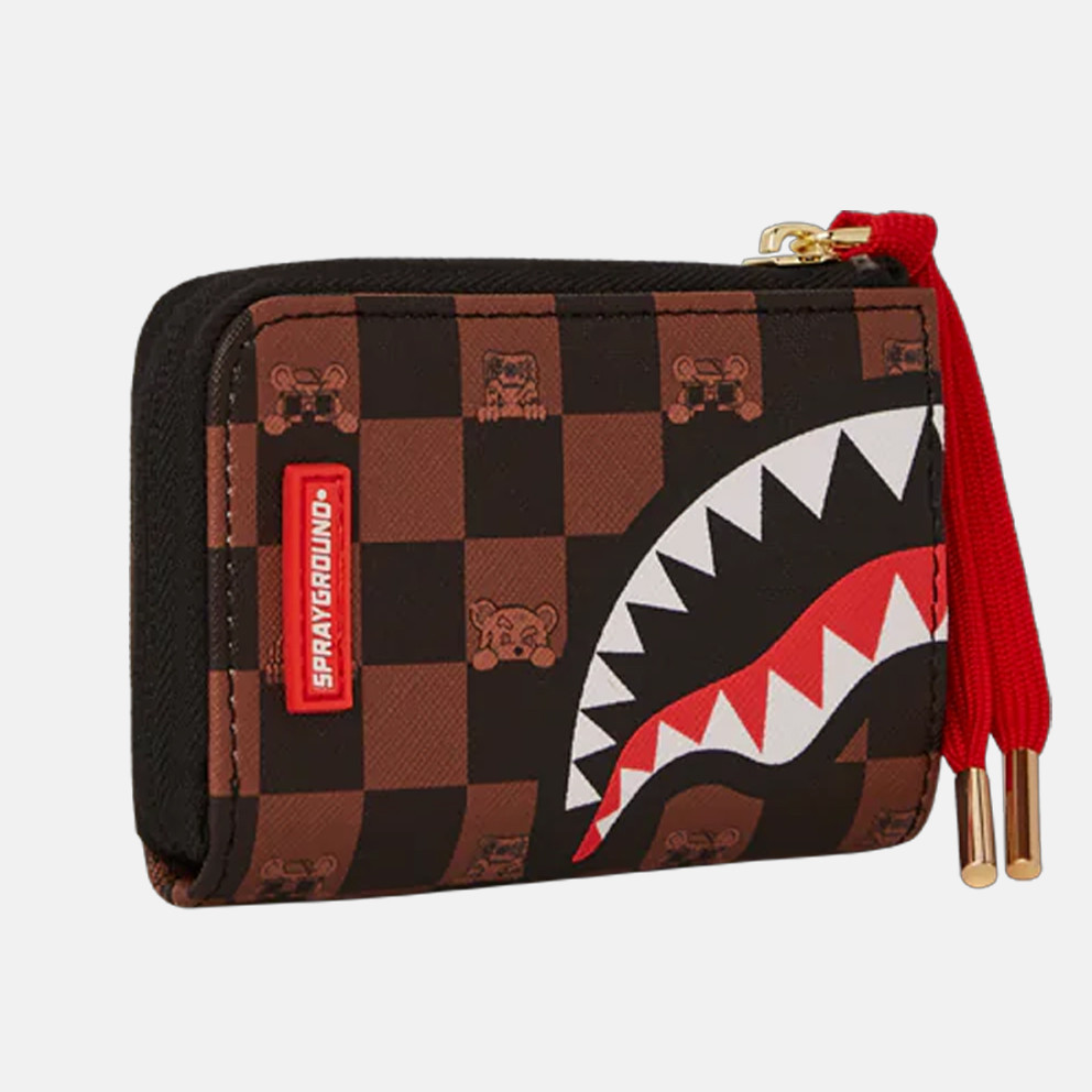 Sprayground Peeking Character Check Wallet