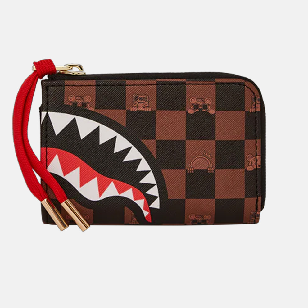 Sprayground Peeking Character Check Wallet