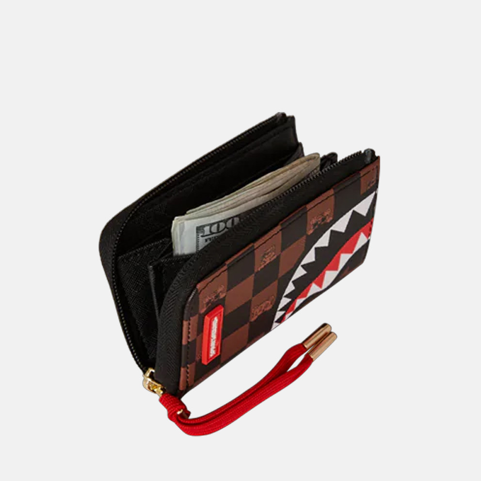 Sprayground Peeking Character Check Wallet