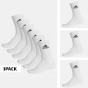 adidas 6Pk Bos Cush Crw White