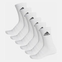 adidas 6Pk Bos Cush Crw White