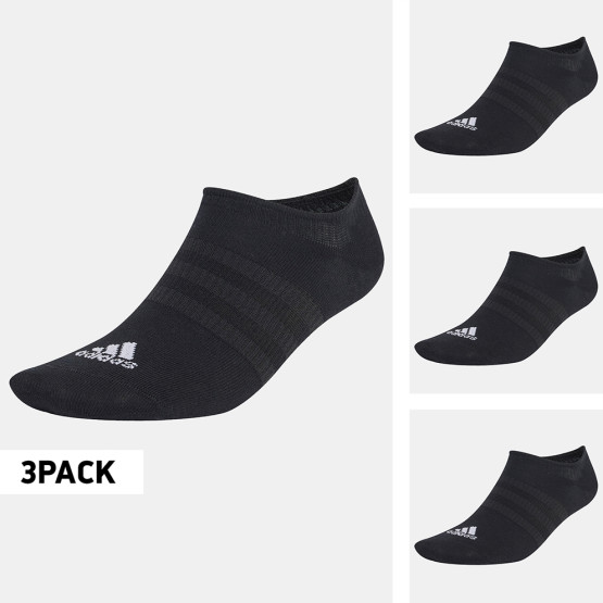 adidas Thin And Light No- Show Men's 3-Pack Socks