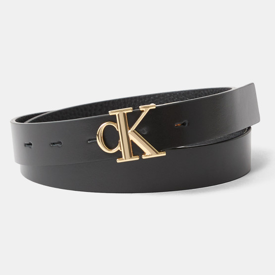 Calvin Klein Monogram Placque Buckle 25Mm Rev