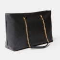 Calvin Klein Minimal Monogram Chain Tote