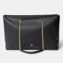 Calvin Klein Minimal Monogram Chain Tote