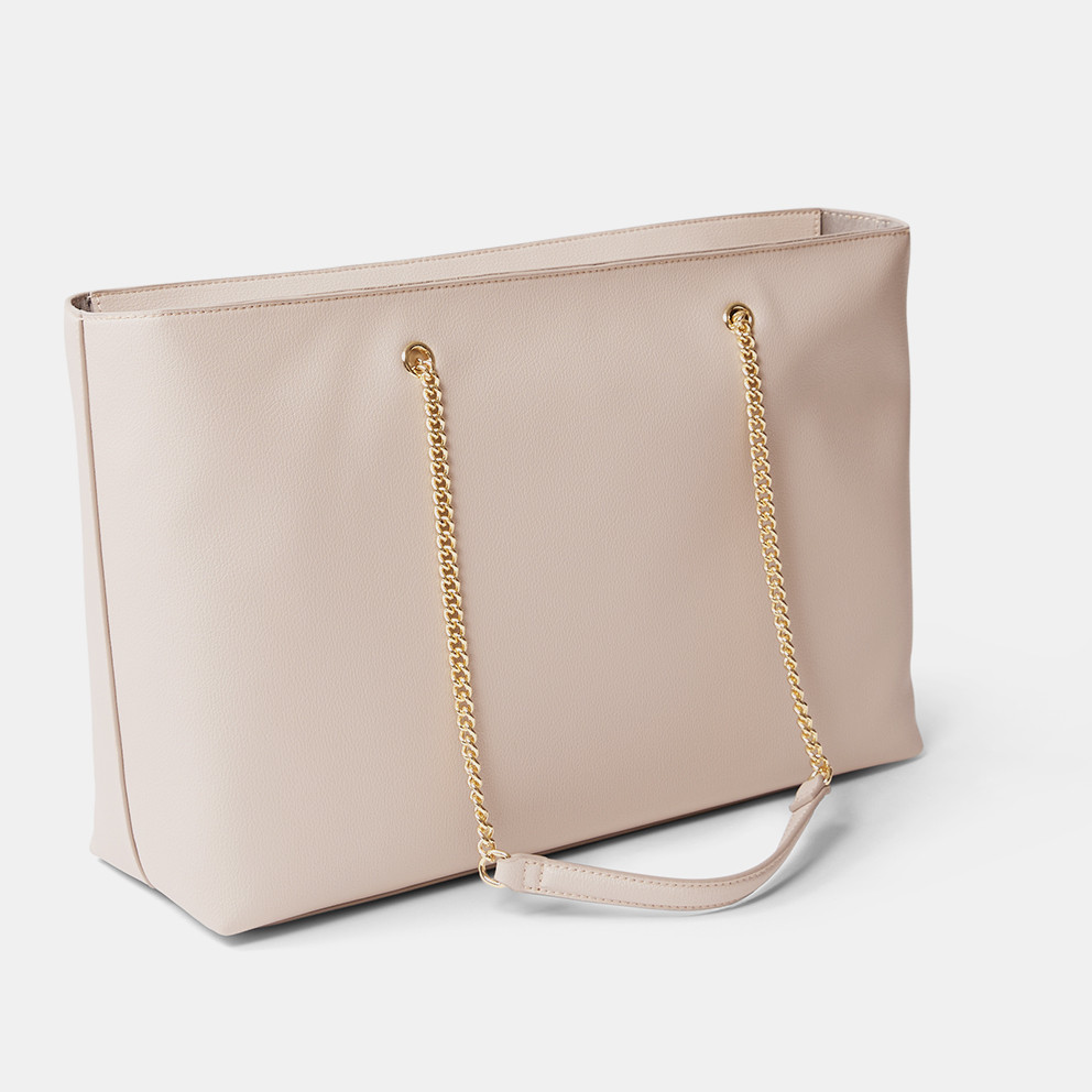 Calvin Klein Minimal Monogram Chain Tote
