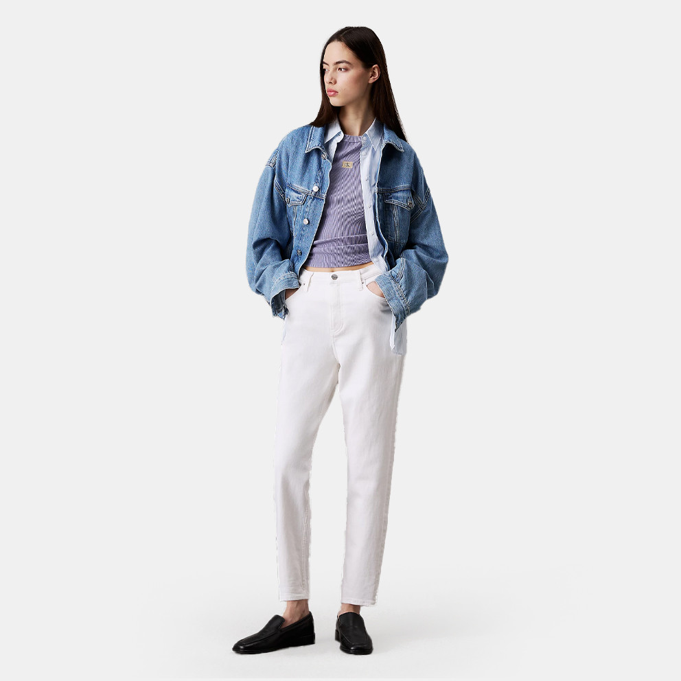 Calvin Klein Mom Fit Γυναικείο Τζιν Παντελόνι
