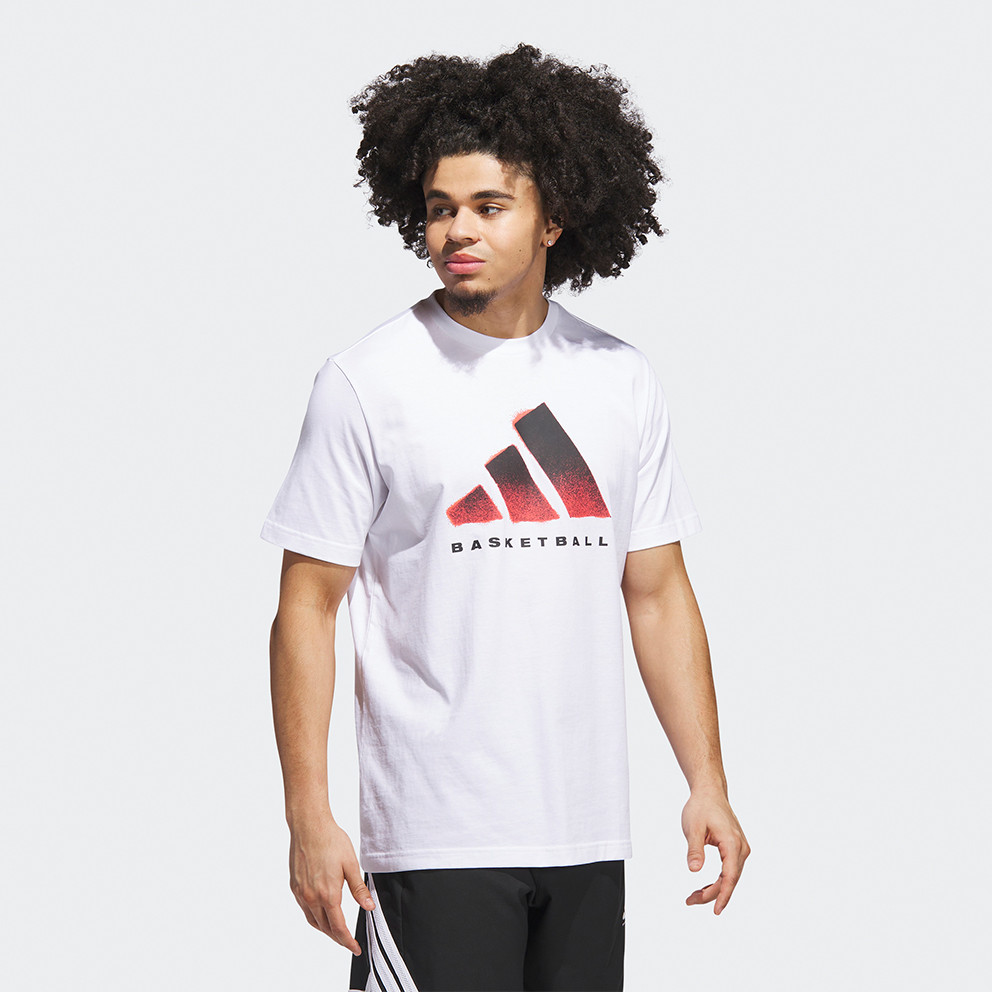 adidas Basketball Graphic Ανδρικό T-Shirt