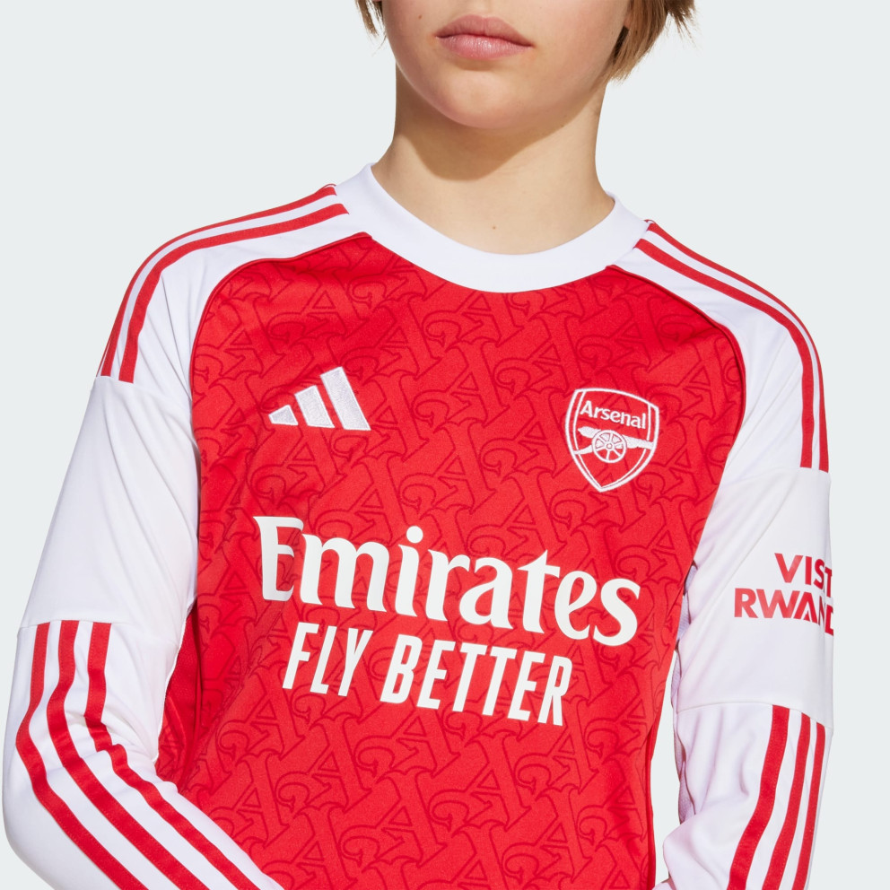 adidas Arsenal 25/26 Long Sleeve Home Jersey Kids