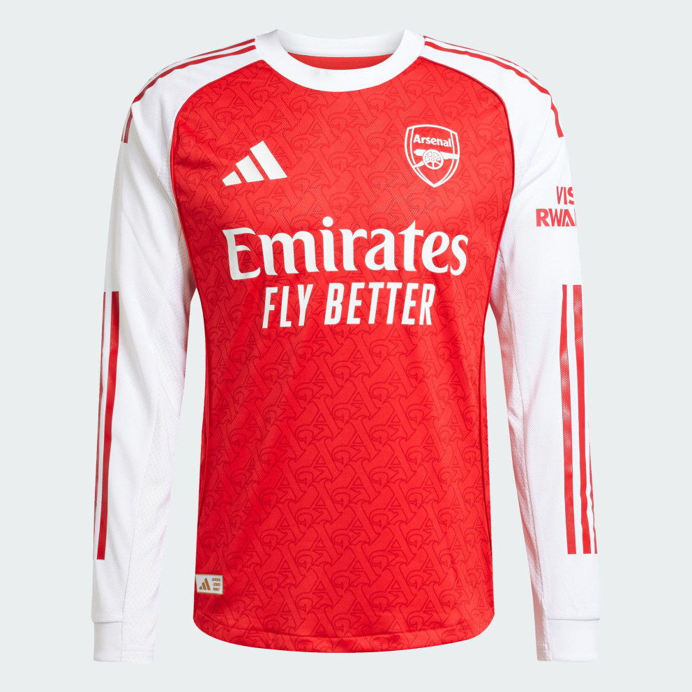adidas Arsenal 25/26 Long Sleeve Home Authentic Jersey