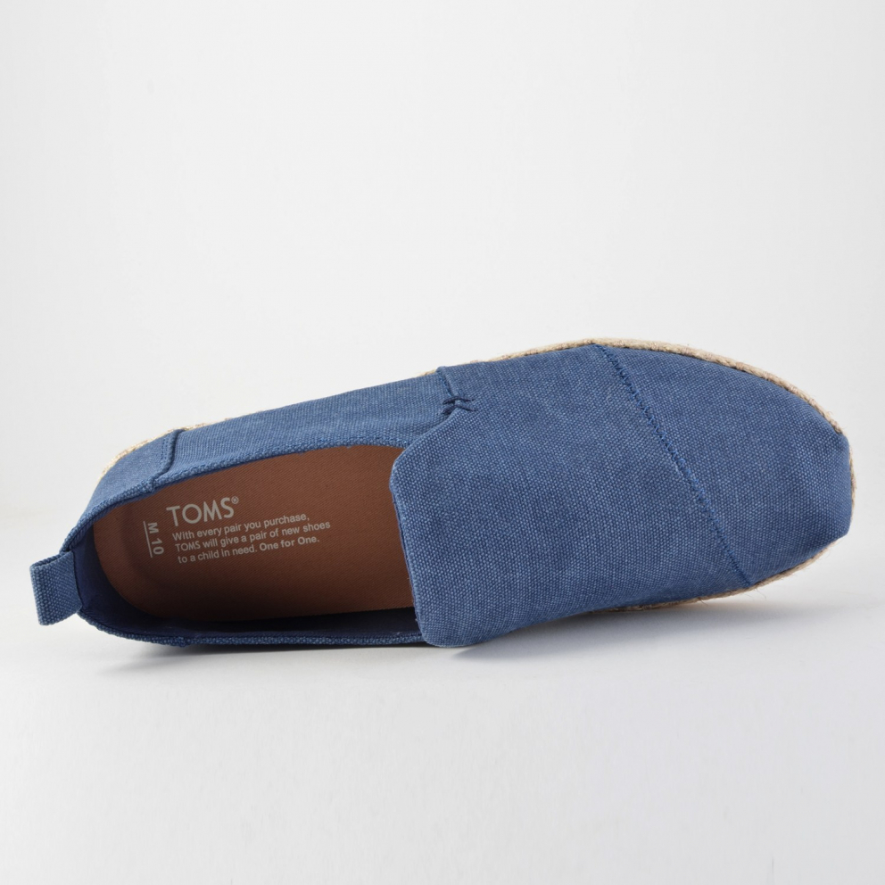 TOMS Drizzle Slub Chambray | Μen's Alpargatas 