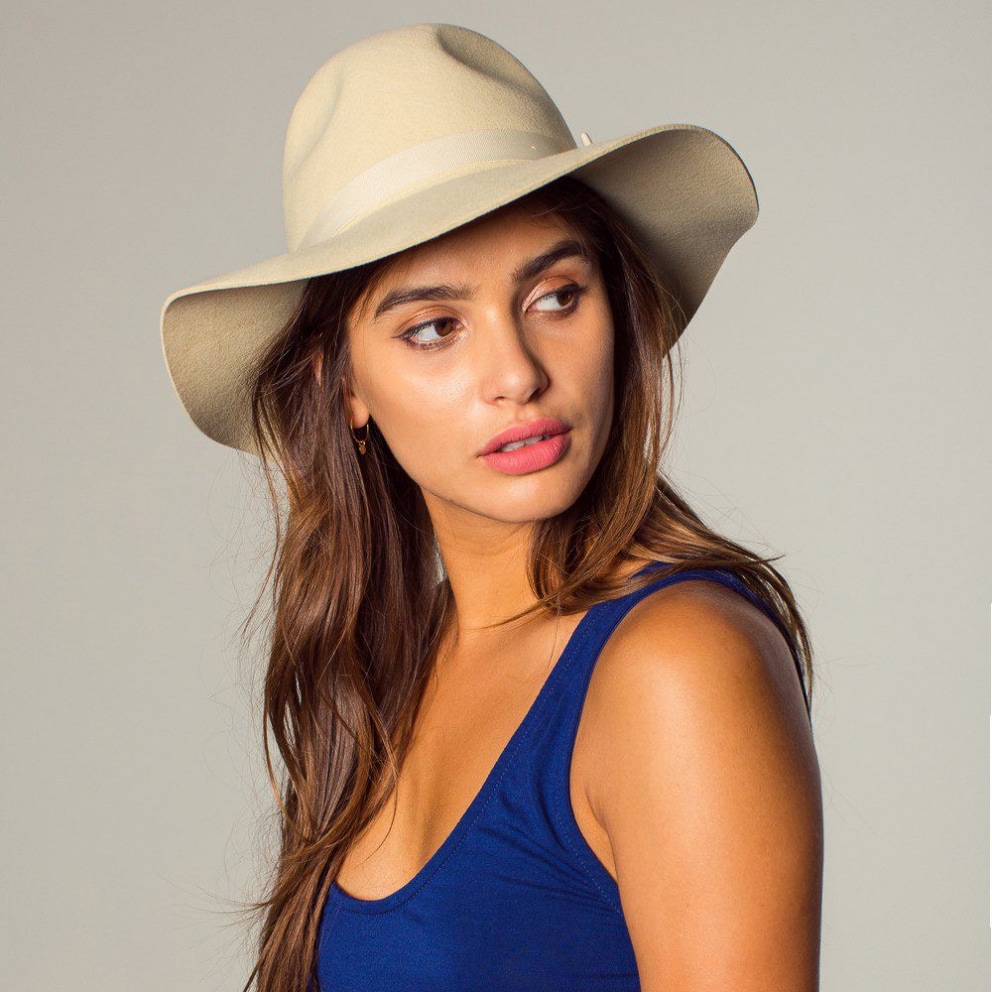 Brixton Dalila Hat Brown/brown Wo S