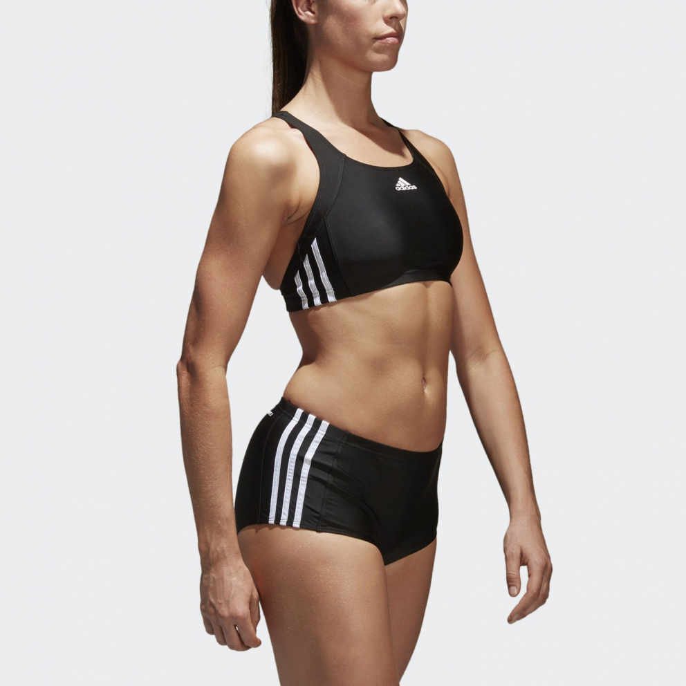 adidas Performance Essence Core 3 - Stripes Women's Swim Bikini Black - adidas jean og price list in sharjah