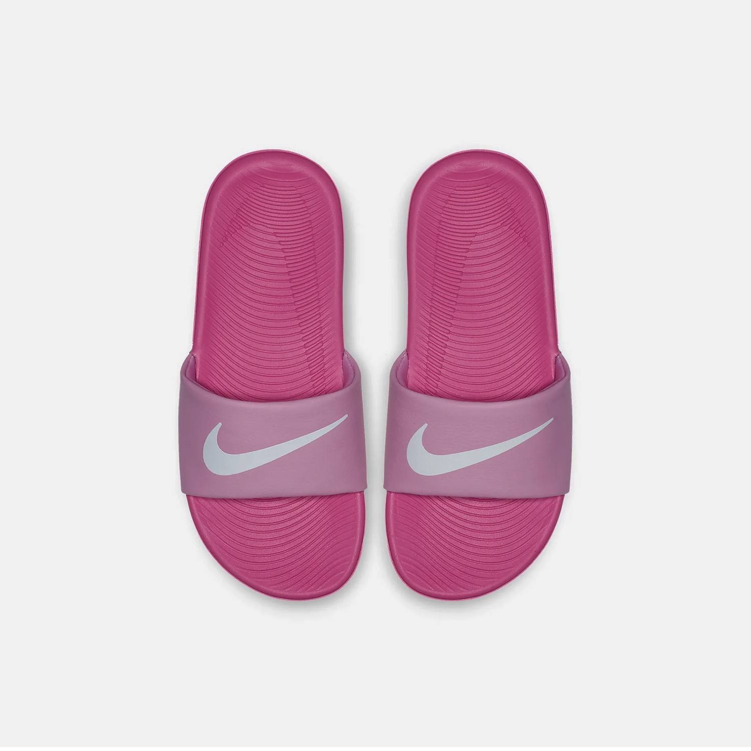 Neon pink nike slides 2025