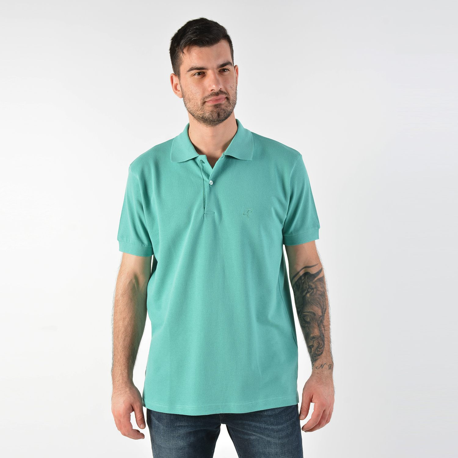 Target Men's Polo T-Shirt - Ανδρική Polo Μπλούζα (9000030015_12825)