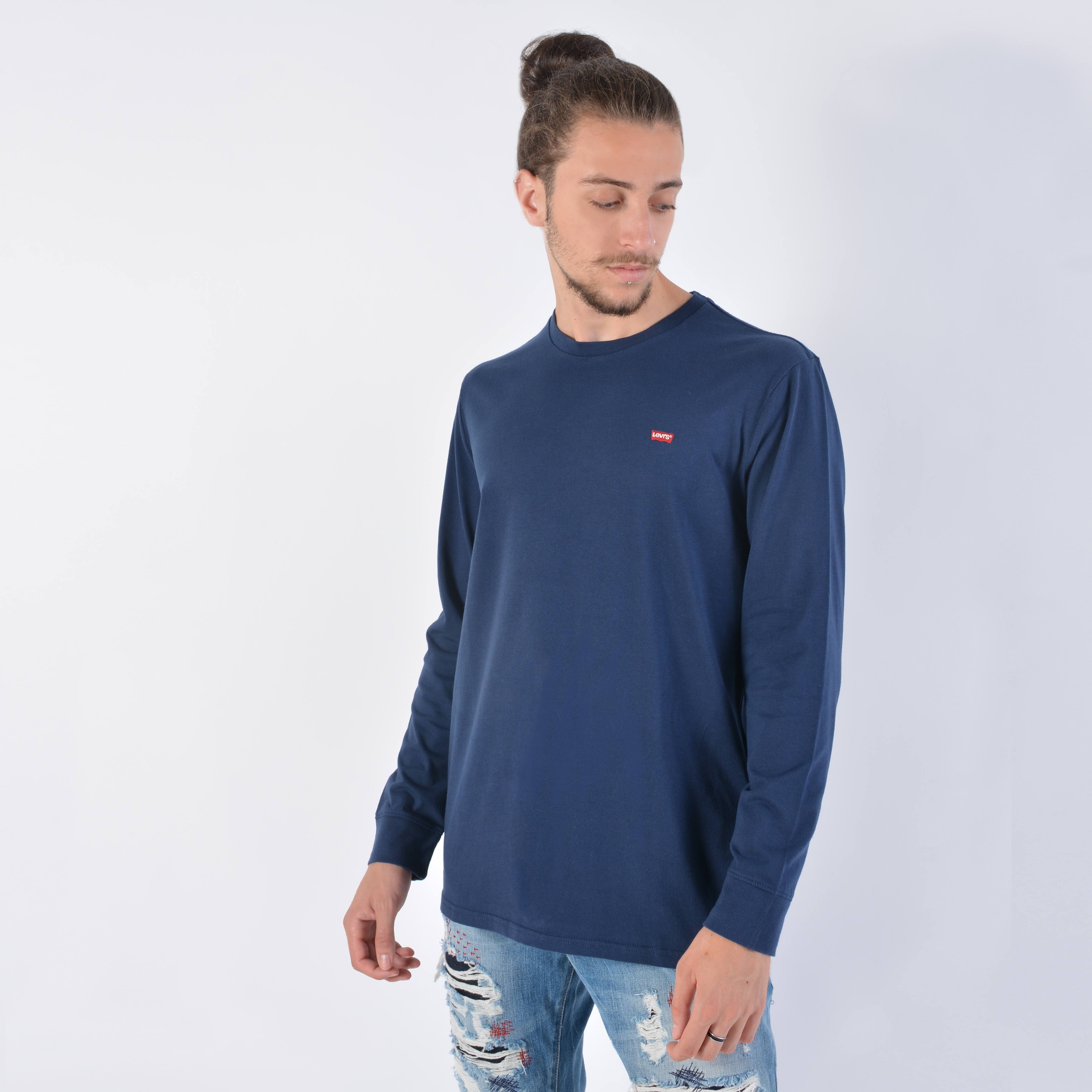 Levis Original Housemark Μπλούζα με Μακρύ Μανίκι