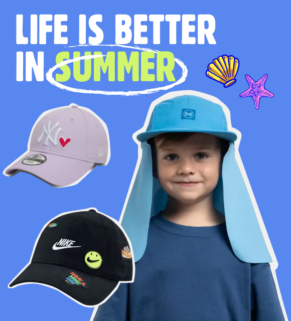 Ανακάλυψε τα πιο cool παιδικά καπέλα!🧢